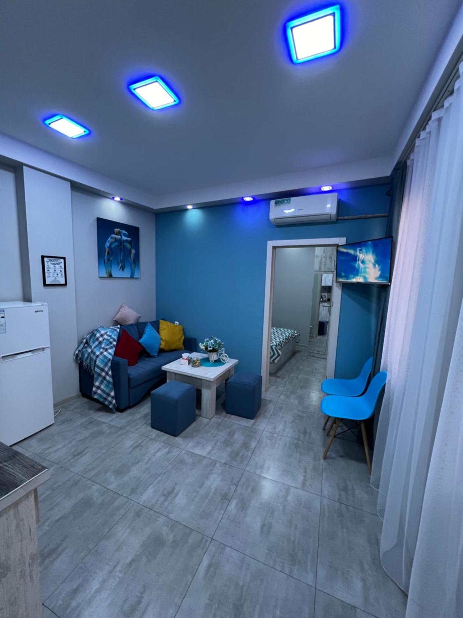 Appartement Cool Blue Interior Self Check In *